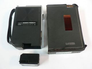 Lanier Cassette Recordable 1100 w/ battery & pouch