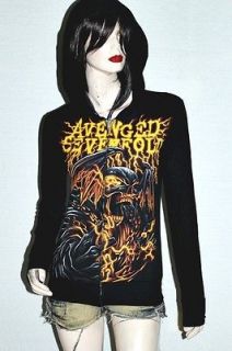 Avenged Sevenfold Metal Punk rock DIY Slim Fit Hoodie Jacket Top Shirt