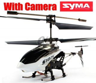 Camera Syma S107 S107C 3 Channel 3.5CH Mini RC Helicopter With Gyro
