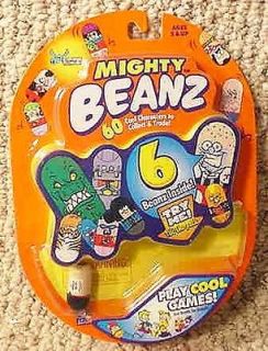 Mighty Beanz Original Series Sealed Set of 6 Beans Inside