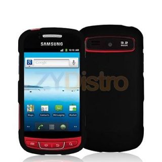 Black Hard Case Cover Accessory for Samsung Admire R720 Phone