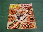 1950 DULANE FRYRYTE DEEP FRYER USE AND CARE AND RECIPES