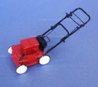 Miniature Dollhouse Lawnmower New In Box