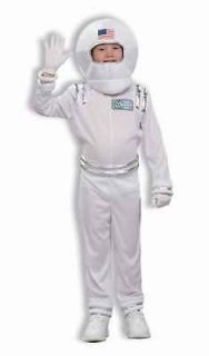 astronaut child halloween costume spaceman large 12 14 jumpsuit helmet 