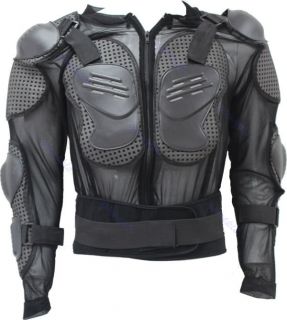 Racing Motorcycle Body Armor Spine Chest Protective Jacket Gear M L XL 