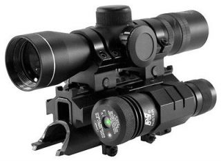   4x30mm Boar Blaster Scope Combo Sight Kit with Tactical Tri Rail Mount