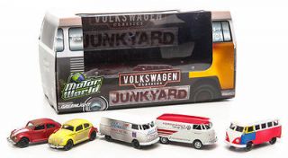 Greenlight Collectibles Motor World Series VW Junk Yard 5 Car Set NEW