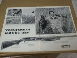1969 Mossberg Model 500 Shotgun Advertisement   Vintage Ad