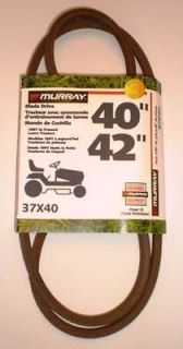 Murray 37X40MA Blade Drive Belt: Fits 40 and 42 Lawn Tractors