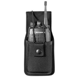   Black PatrolTek 8014S Universal Radio Case Holder w/Swivel & Mount