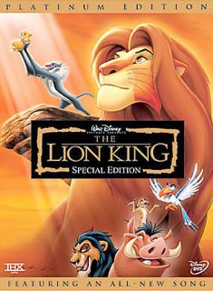 lion king dvd in DVDs & Blu ray Discs