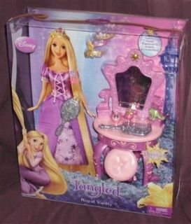   Royal Vanity Playset NIB Disneys Tangled Doll Furniture Barbie Size