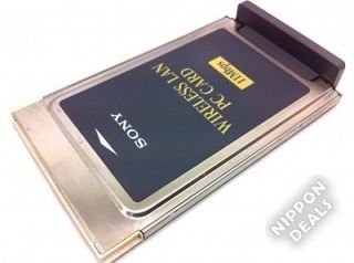 Sony AIBO Wireless LAN Card ERA 201D1 IPHONE Control