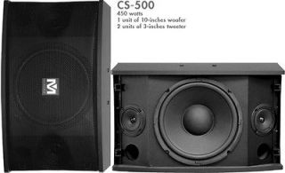 BMB Better Music Builder CS 500V Speakers w/ free stand