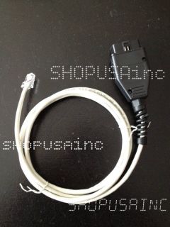 BMW Interface Cable eSys Coding F Series Ethernet to OBD e Sys ISTA 
