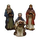 Nativity Scene Three Wise Men Eastern Kings Christmas Decor Figurines 