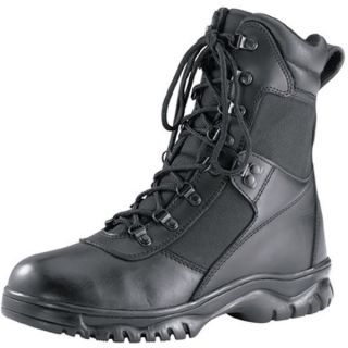 EMT EMS Black Leather Slip Resist Bio Tactical 8 Boots