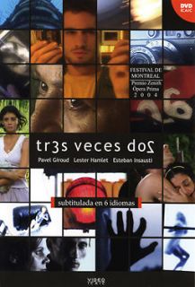 Cuban movie Tres Veces Dos.subtitled.​Cuba.Pelicula DVD.