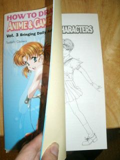 How to Draw Anime & Game Characters by Tadashi Ozawa (2001, Paperback)