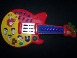 The Wiggles Musical Guitar 8 Songs Sing Along Works Great