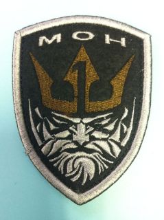   Medal of Honor MOH NEPTUNE Ranger Patch navy mbss aor1 have VELCRO