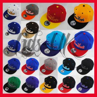 BNWT NEW YORK FITTED FLAT PEAK RETRO SNAPBACK CLASSIC BASEBALL CAP HAT