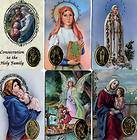 Blessed Anne Marie Taigy relic set and 2 holy cards