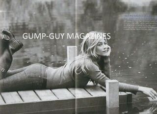   Print Ad 2 Page 2 Sided SMART WATER Glaceau JENNIFER ANISTON Style