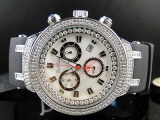 New Mens Joe Rodeo/Jojo White Face Master 242 Diamond Watch 2.2 Ct Jjm 