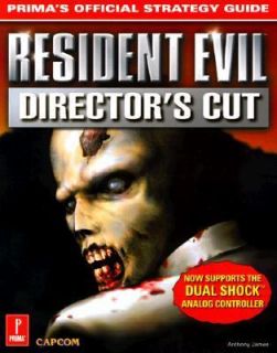 Resident Evil Directors Cut by Anthony James 1998, Paperback