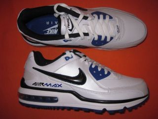 Mens Nike Air Max Wright shoes sneakers 317551 194 white royal new