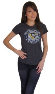   Retro Brand NHL Vintage Style Pittsburgh Penguins Juniors T Shirt