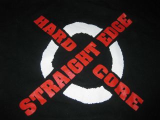 Hard Core Straight Edge CM Punk Wrestling WWE My Life My Rules Shirt