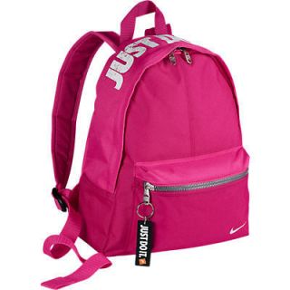 Nike Just Do It JDI Bag Rucksack Back pack Berry Red Back to School 