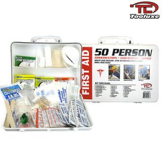 New Tooluxe OSHA Approved 50 Person Medical First Aid Kit