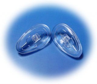   Soft Eyewear Glasses Screw in Snap Slide Push on Silicone Nose Pads