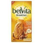 BELVITA BREAKFAST BISCUITS HONEY AND NUTS 300G **BN** UK BRITISH 