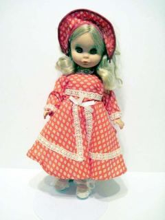 15 inch Uneeda Doll from 1963 with Original Dress