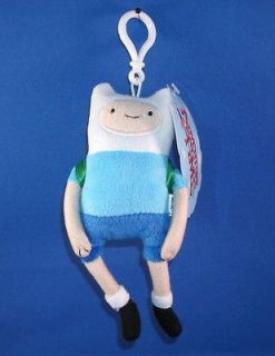 Adventure Time Finn & Jake   Finn Plush Figure Bag Clip HT AK3144
