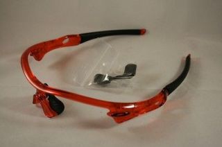 New AUTHENTIC Oakley Radar Path Crystal Red Frames and Nose Pieces
