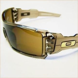 New Oakley Custom Oil Rig Brown Smoke/Dark Bronze Sunglasses