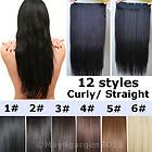 New lady ★ 12 style 6 color ★ clip in hair extensions for human 