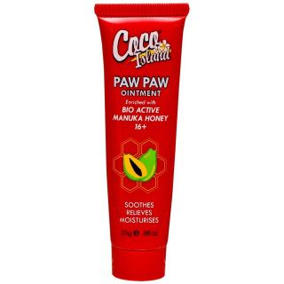 25g Tube COCO ISLAND Paw Paw Ointment w/ Bio Active Manuka Honey 16+