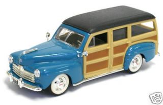New In Box  1/43 O Scale Diecast 1948 FORD WOODY for MTH,Lionel & K 