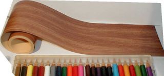 10 Strip/Roll Simulated Wood Oak Veneer paper/vinyl composite 