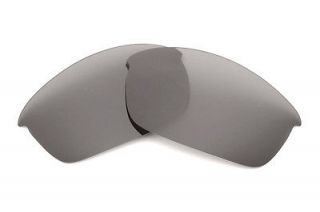 New VL Polarized Slate Grey Replacement Lenses For Oakley Flak Jacket