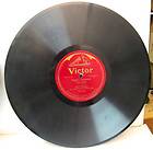 VERY OLD ONE SIDED 78 RPM RECORDS VICTROLA VICTOR