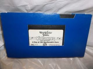 KIDSONGS   A Day at Old MacDonalds Farm   VHS   ViewMaster See/watch 