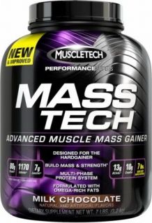 MuscleTech MASS TECH Advanced Muscle Mass Gainer Protein 7 lbs