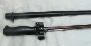 Very Fine French Lebel Bayonet & Scabbard ~Remington ~Original Blued 